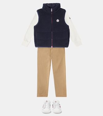Weste Orin aus Faux Shearling | Moncler Enfant