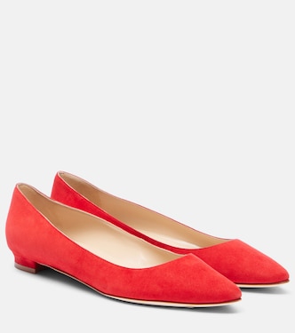 BB suede ballet flats | Manolo Blahnik