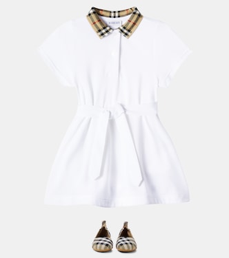 Burberry Check cotton polo dress | Burberry Kids