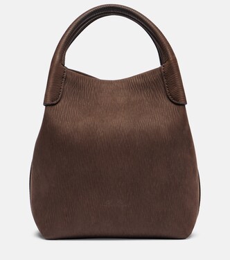 Bale S号皮革水桶包 | Loro Piana