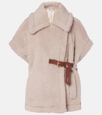 Cape Newbab en alpaga, laine et soie  | Max Mara