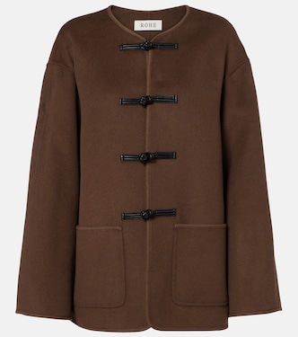 Mandarin wool jacket | Róhe