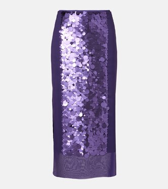 Gonna midi Cambo con paillettes | Joseph