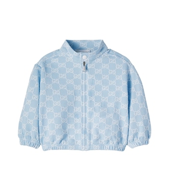 Baby GG cotton piqué jacket | Gucci Kids