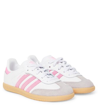 Sneakers Samba aus Leder mit Veloursleder | Adidas Originals Kids
