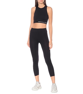 Stretch-jersey sports bra | Rick Owens