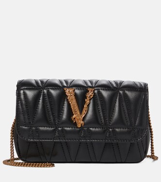 Borsa a spalla Virtus Small in pelle | Versace