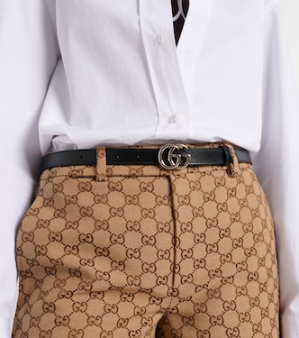 Cinturón GG Marmont de piel | Gucci
