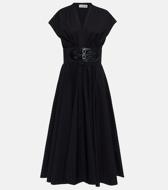 Midikleid aus Baumwollpopeline | Alaïa