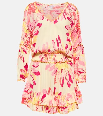 Ilona floral minidress | Poupette St Barth