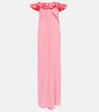 Abito lungo in georgette di seta | Giambattista Valli