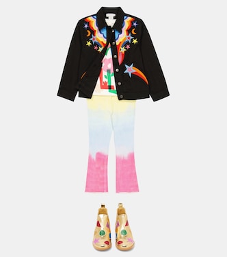Bestickte Jeansjacke | Stella McCartney Kids