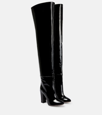 Botas altas de PVC con ante | Giambattista Valli