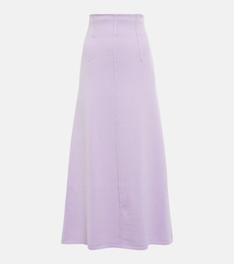 Falda midi Modern Statements de lana | Dorothee Schumacher