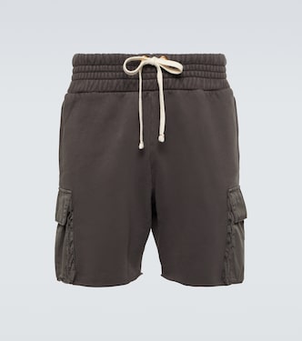 Shorts cargo en jersey de algodón | Les Tien