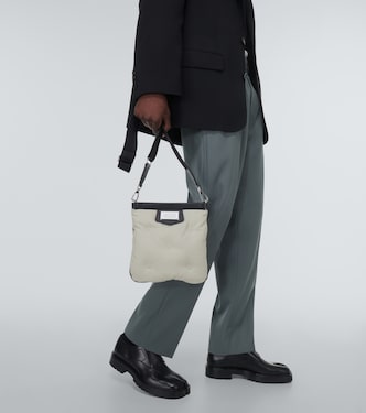 Messenger Bag Glam Slam mit Leder | Maison Margiela
