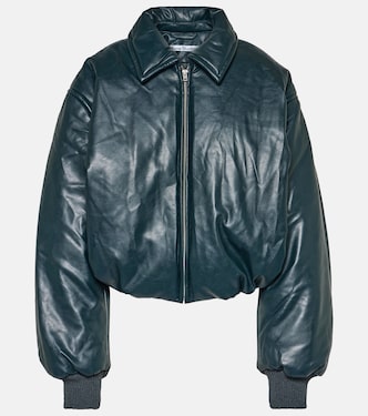 Onnea faux leather bomber jacket | Acne Studios