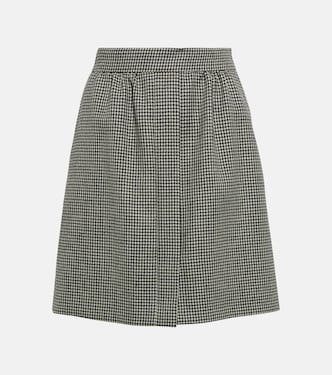 Minifalda Toano de lana de pata de gallo | Max Mara