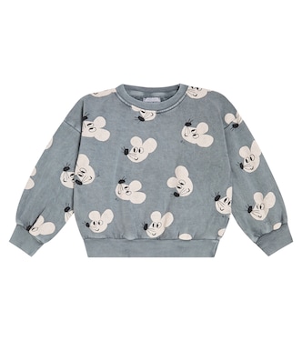 Printed cotton sweatshirt | Bobo Choses