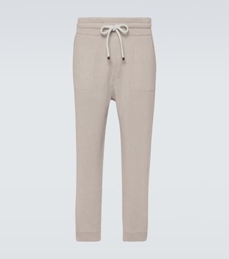 Pantaloni sportivi in cashmere | Brunello Cucinelli
