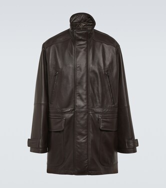 Parka aus Leder | Balenciaga