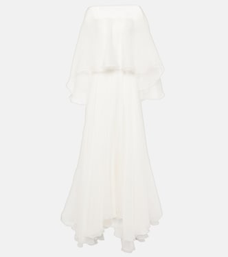 Bridal - Abito lungo Dhalia in seta | Maticevski