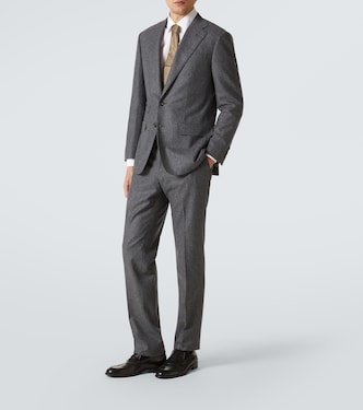 Wool flannel suit | Thom Sweeney