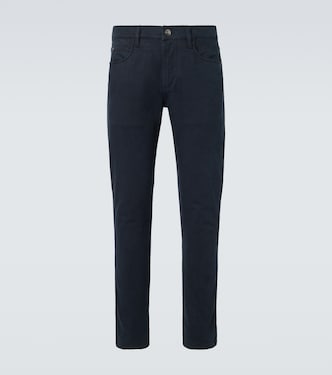 Quarona mid-rise straight jeans | Loro Piana