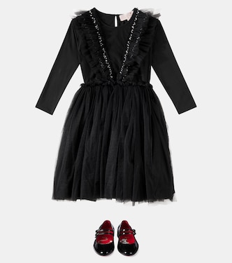 Kleid Tiny Dancer aus Baumwolle mit Tüll | Tutu Du Monde