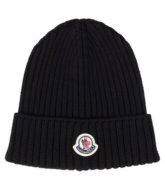 Tricot virgin wool beanie | Moncler Enfant