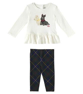Baby - Top e leggings in misto cotone | Polo Ralph Lauren Kids