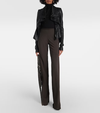 Pantalones anchos Bias de tiro alto | Rick Owens