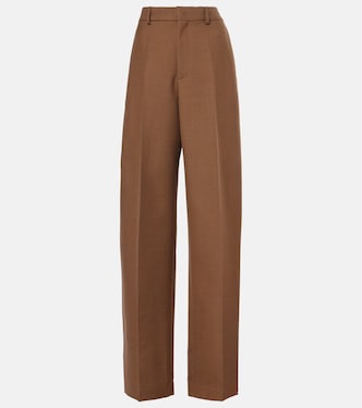 Pantalon ample à taille haute en laine | Tod's