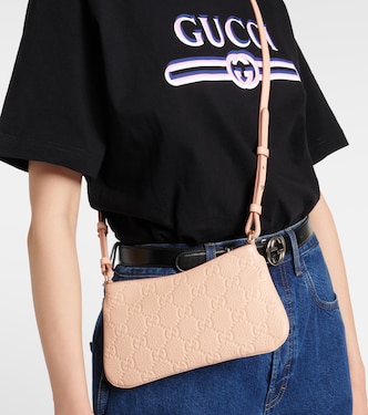 Schultertasche GG Mini aus Leder | Gucci