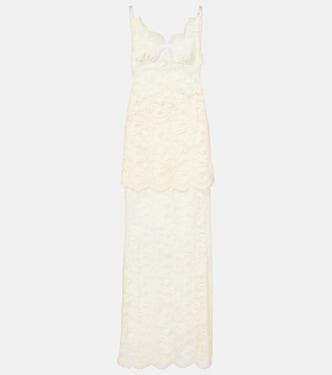 Lace maxi dress | Rabanne