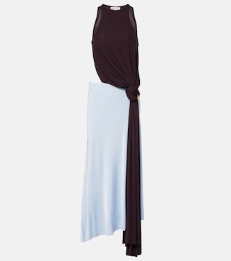Abito midi in jersey con cut-out | Victoria Beckham