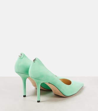 Escarpins Love 85 en daim | Jimmy Choo