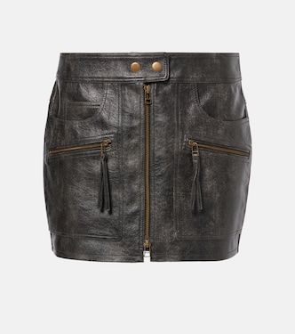 Claudine faux leather miniskirt | Marant Etoile