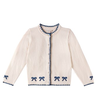 Bestickter Cardigan Collette aus Wolle | Konges Sløjd