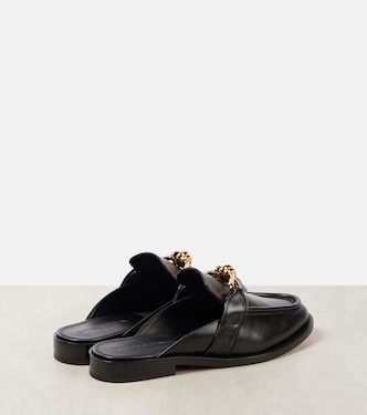 Mules Astaire Knot en cuir | Bottega Veneta