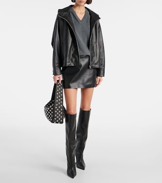Veste en cuir | Yves Salomon