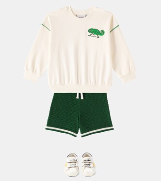 Shorts in crochet di cotone | Mini Rodini