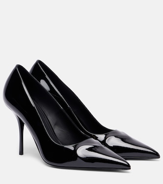 Le Cœur 3D 90漆皮高跟鞋 | Alaïa