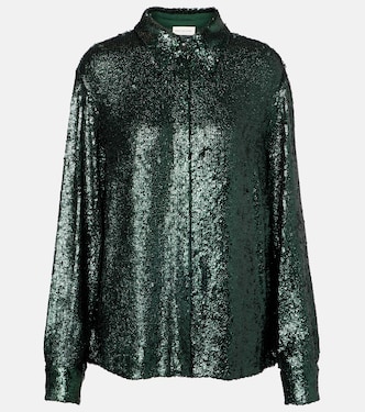 Camicia con paillettes | Dries Van Noten