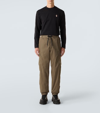 Après Ski cotton-blend jersey T-shirt | Moncler Grenoble