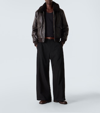 Leather Derby shoes | Lemaire