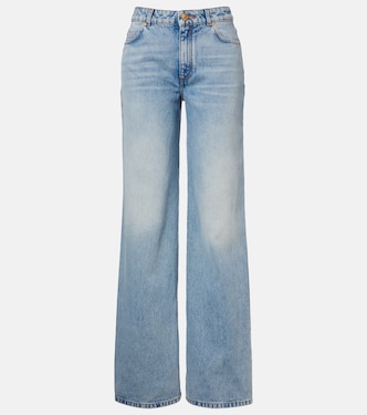 Mid-rise wide-leg jeans | Balmain