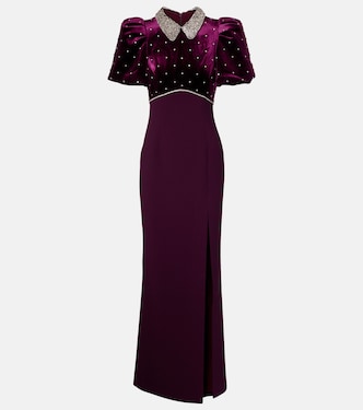 Charles embellished velvet gown | Rebecca Vallance