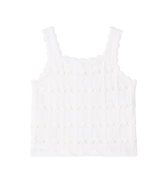 Top aus Wolle und Baumwolle | Zimmermann Kids