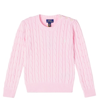 Pullover in cotone a trecce | Polo Ralph Lauren Kids